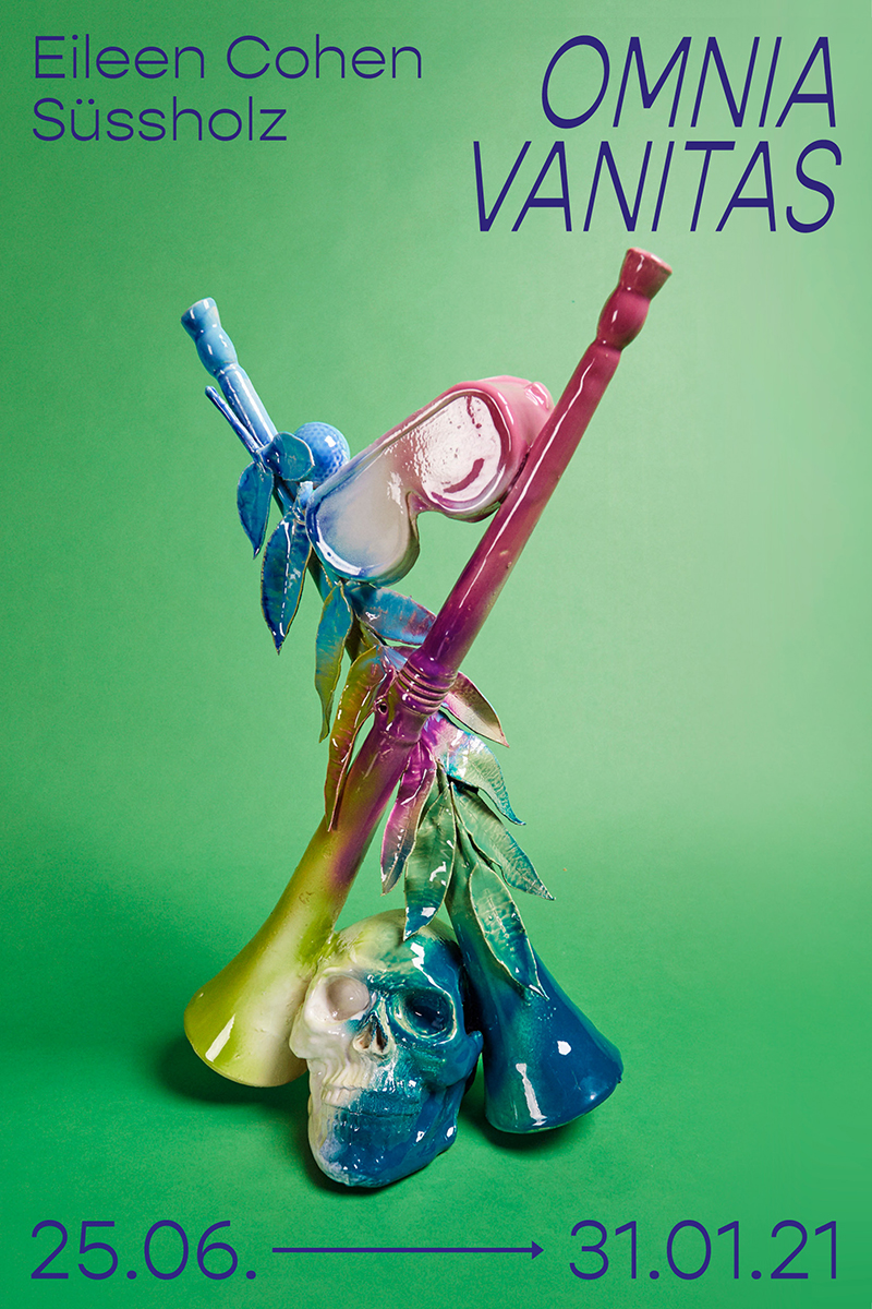 Affiche Expo "Omnia Vanitas" d'Eileen Cohen Süssholz