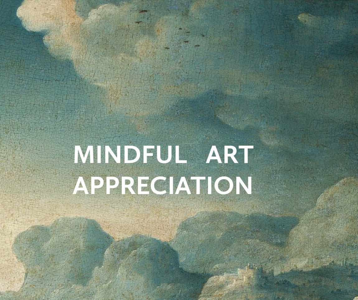 Affiche mindful art appreciation
