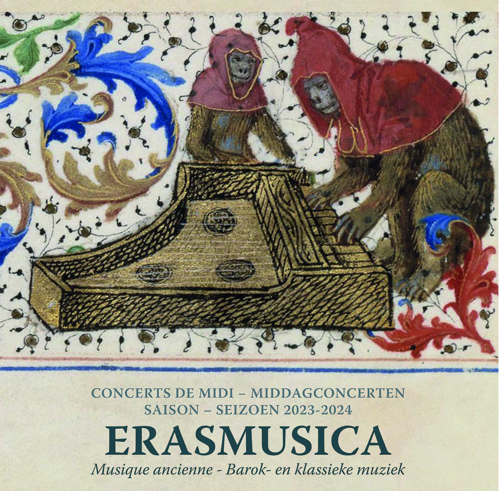 concerts et prélude littéraire Erasmusica